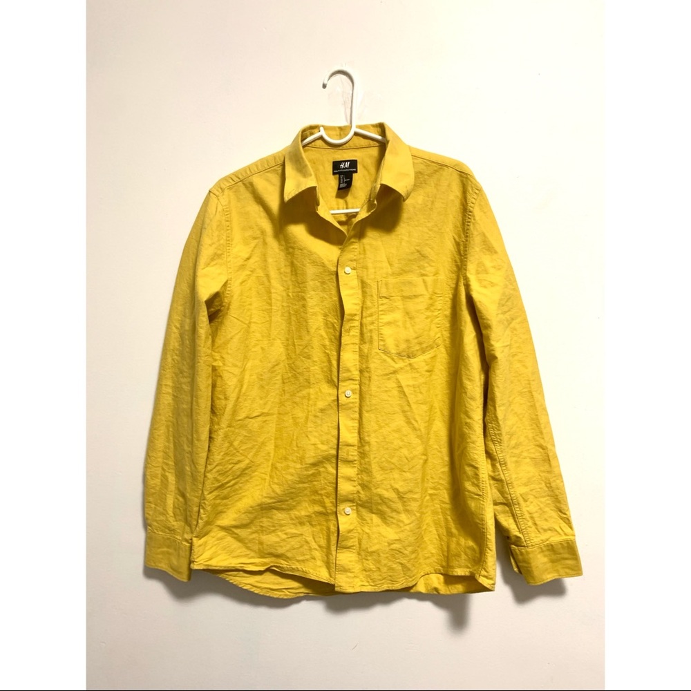 H&M | Yellow Casual Shirt
